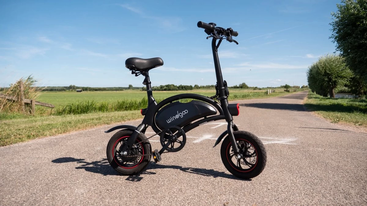 Windgoo - B3 Elektrische Long-Range E-Bike Met Trappers - E-bike - 25Km / H - Zwart 8 Windgoo - B3 Elektrische Long-Range E-Bike Met Trappers - E-bike - 25Km / H - Zwart - Afbeelding 8