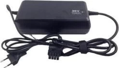 Gazelle Acculader - Elektrische Fietsoplader - Panasonic - 36V - Bagagedrager Lader