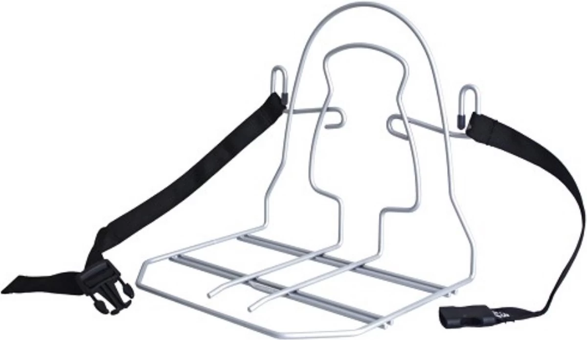 Steco Bagagedrager Verbreder Monkey-mee Staal - 31cm Breed - Zilver 7 Steco Bagagedrager Verbreder Monkey-mee Staal - 31cm Breed - Zilver - Afbeelding 7