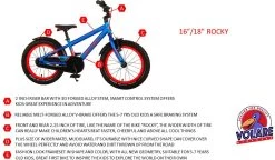 Volare Rocky Kinderfiets - 16 Inch - Zwart Blauw - 95% Afgemonteerd - Prime Collection 22 Volare Rocky Kinderfiets - 16 Inch - Zwart Blauw - 95% Afgemonteerd - Prime Collection -Fiets Serie Winkel 1200x698 3