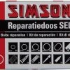 Simson Bandenreparatieset - Bandenplakset Compleet - Type Select T.b.v. Fiets - 23 Delig