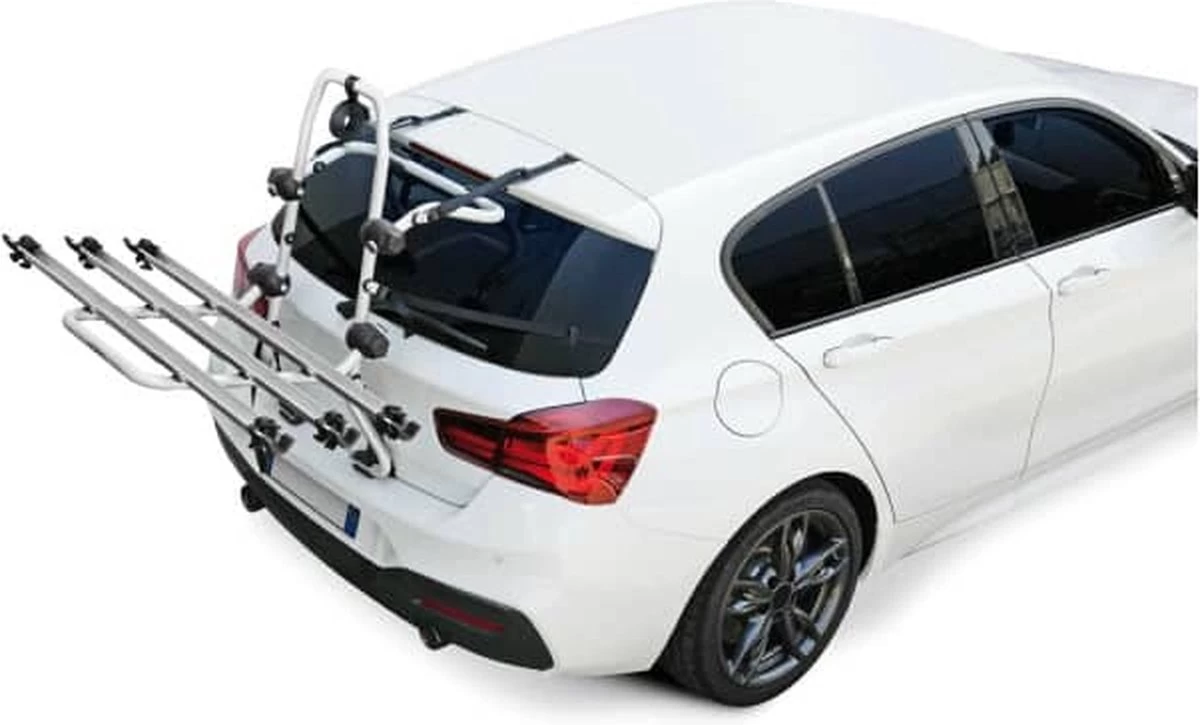 Fietsdrager Pyro, Fietsenrek Achterklep - 3 Fietsen (draagkracht 45kg TUV) - Zonder Trekhaak - Elektrische Fiets 4 Fietsdrager Pyro, Fietsenrek Achterklep - 3 Fietsen (draagkracht 45kg TUV) - Zonder Trekhaak - Elektrische Fiets - Afbeelding 4