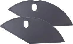 Merkloos Jasbeschermer 28" Tour Lakdoek - Mat Zwart