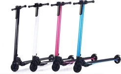 * SUPERDEAL * Techno LITE - Elektrische Step - Super Lichtgewicht - 23 Km/u - 3 Rijstanden - Opvouwbaar - Met LED Verlichting Voor & Achter - Wit -Fiets Serie Winkel 1200x734 7