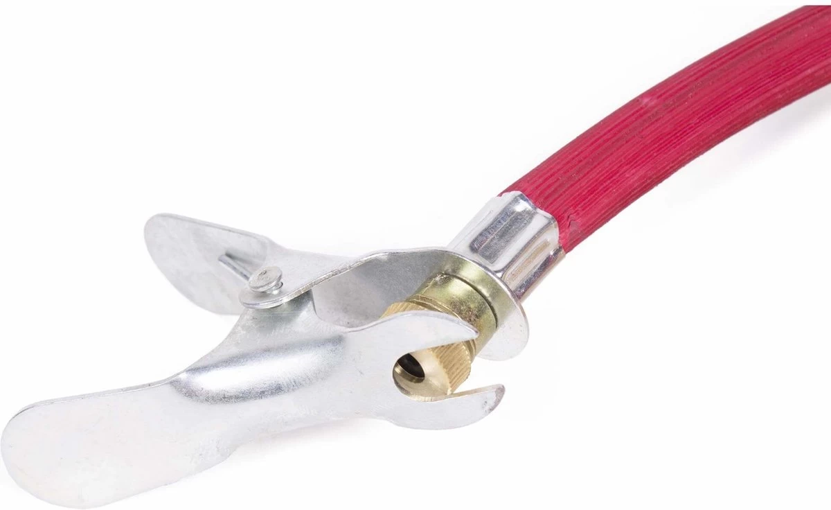 Benson Nederlandse Klassieke Fietspomp - Houten Voetplaat - Max Druk 3 Bar 7 Benson Nederlandse Klassieke Fietspomp - Houten Voetplaat - Max Druk 3 Bar - Afbeelding 7