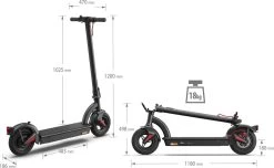 Sharp KS2AEU-B E-Scooter - 10 Inch - Ingebouwd Display - Achtervering - Appbediening -Fiets Serie Winkel 1200x737 6