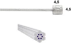 Schakel Binnenkabel Elvedes Voor Shimano 2250mm RVS ø1,1mm Shimano N-nippel (op Kaart) 29 Schakel Binnenkabel Elvedes Voor Shimano 2250mm RVS ø1,1mm Shimano N-nippel (op Kaart) -Fiets Serie Winkel 1200x738 3