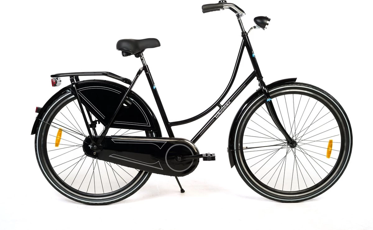 Wheelerz.nl Omafiets 28 Inch/ 53cm Zwart | Unisex 1 Wheelerz.nl Omafiets 28 Inch/ 53cm Zwart | Unisex