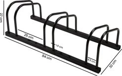 Alora Fietsenrek Voor 3 Fietsen Zwart- Met Muurbevestiging - Fietsen Rek -Fiets Serie Winkel 1200x747 3
