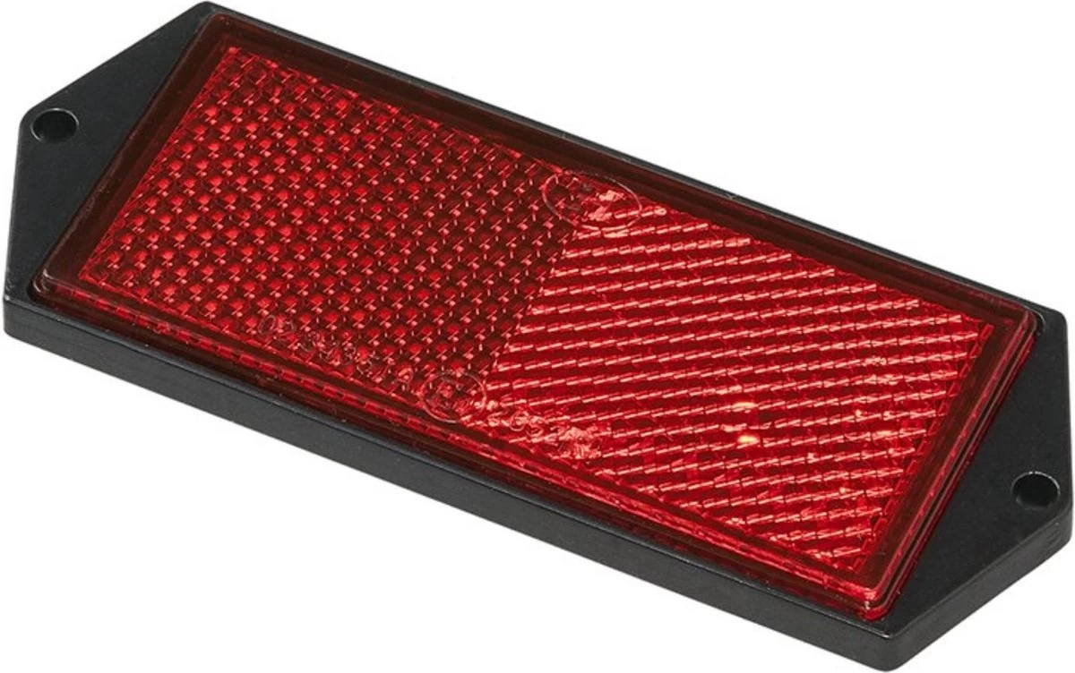 PROPLUS Pro Plus Reflector Met Schroefbevestiging - 104 X 40 Mm - Rood - 2 Stuks 2 PROPLUS Pro Plus Reflector Met Schroefbevestiging - 104 X 40 Mm - Rood - 2 Stuks - Afbeelding 2