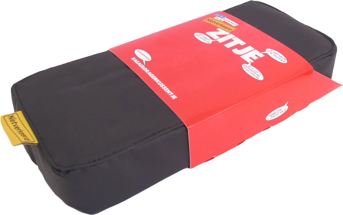 Niet Verkeerd Bagagedragerkussen Eco Zwart 32 Cm 2 Niet Verkeerd Bagagedragerkussen Eco Zwart 32 Cm - Afbeelding 2