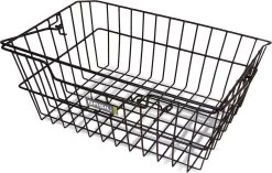 Basil Cairo Fietsmand - Achter - Staal - Zwart