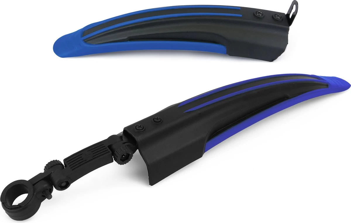 PrimeMatik - Voor- En Achterspatbord Voor Mountainbike MTB Blauw 1 PrimeMatik - Voor- En Achterspatbord Voor Mountainbike MTB Blauw