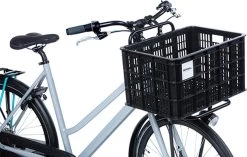 Basil Fietskrat L MIK - Groot - 40 Liter - Zwart -Fiets Serie Winkel 1200x764 1