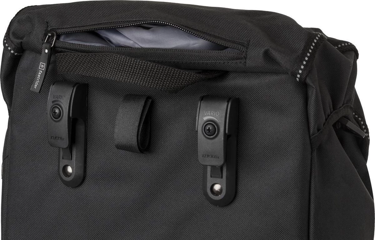 Fastrider Unibag Traffic Enkele Fietstas Zwart - 14L 6 Fastrider Unibag Traffic Enkele Fietstas Zwart - 14L - Afbeelding 6