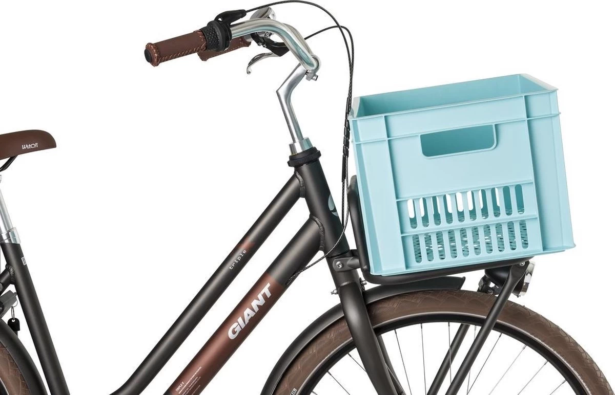 Fastrider Fietskrat Groot - Lichtblauw - 34L 2 Fastrider Fietskrat Groot - Lichtblauw - 34L - Afbeelding 2