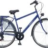 Amigo Moves - Stadsfiets 28 Inch - Herenfiets Met 6 Versnellingen - Matblauw