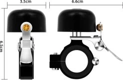 Fit Evolve® Premium Fietsbel - Messing - Fietsbel Racefiets - MTB - Zwart -Fiets Serie Winkel 1200x777 5