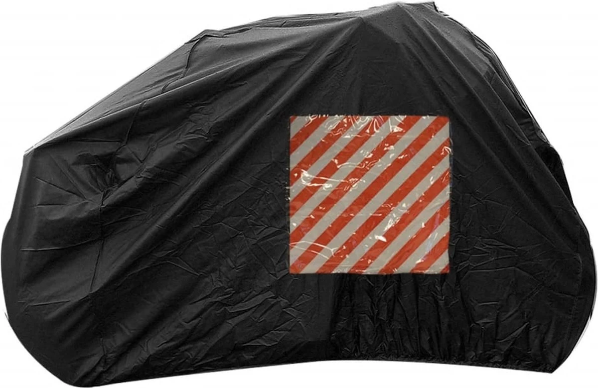 ProPlus Fietsbeschermhoes Voor 2 Fietsen Met Zichttas Voor Waarschuwingsbord Voor Caravans En Campers 3 ProPlus Fietsbeschermhoes Voor 2 Fietsen Met Zichttas Voor Waarschuwingsbord Voor Caravans En Campers - Afbeelding 3