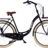 Spirit Carry Moederfiets Met Lage Instap N3 Mat-zwart
