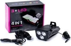 BOLED - Telefoonhouder Fiets | Universeel | Powerbank | Voorlicht | Claxon | GSM Houder | USB Oplaadbaar -Fiets Serie Winkel 1200x787 9