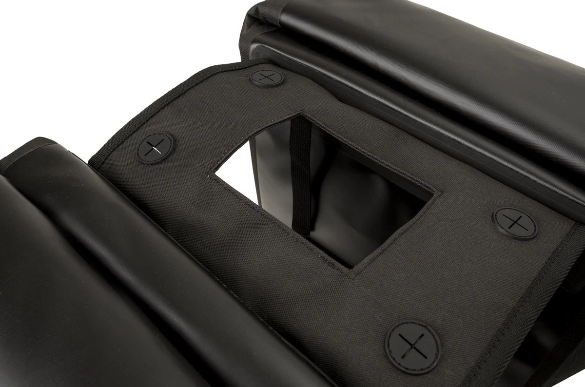 AGU Dubbele Fietstas Shelter - Zwart - 42L - Waterdicht - MIK Compatible 5 AGU Dubbele Fietstas Shelter - Zwart - 42L - Waterdicht - MIK Compatible - Afbeelding 5