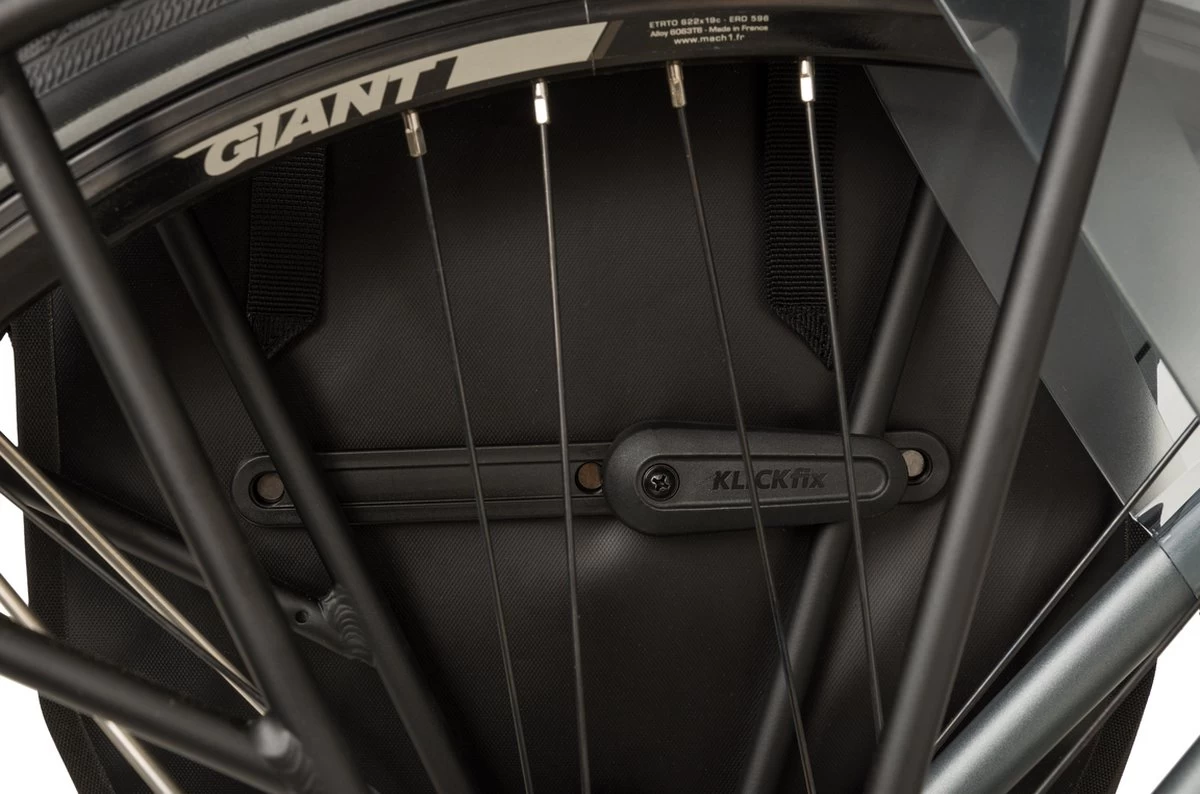 AGU Dubbele Fietstas Shelter - Zwart - 42L - Waterdicht - MIK Compatible 8 AGU Dubbele Fietstas Shelter - Zwart - 42L - Waterdicht - MIK Compatible - Afbeelding 8