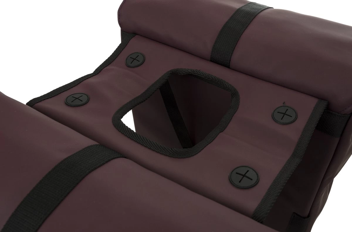 Fastrider Jaxx II Dubbele Fietstas Basics - Paars - 28L - Waterafstotend 9 Fastrider Jaxx II Dubbele Fietstas Basics - Paars - 28L - Waterafstotend - Afbeelding 9