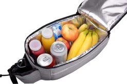 Dunlop Koeltas Voor Bagagedrager Fiets - 7 Liter - Fietstas - Klittenband Bevestiging - Incl. Extra Opbergvakken En Flessenhouder - Isolerende Binnenlaag - Met Schouderband - Grijs -Fiets Serie Winkel 1200x796 1