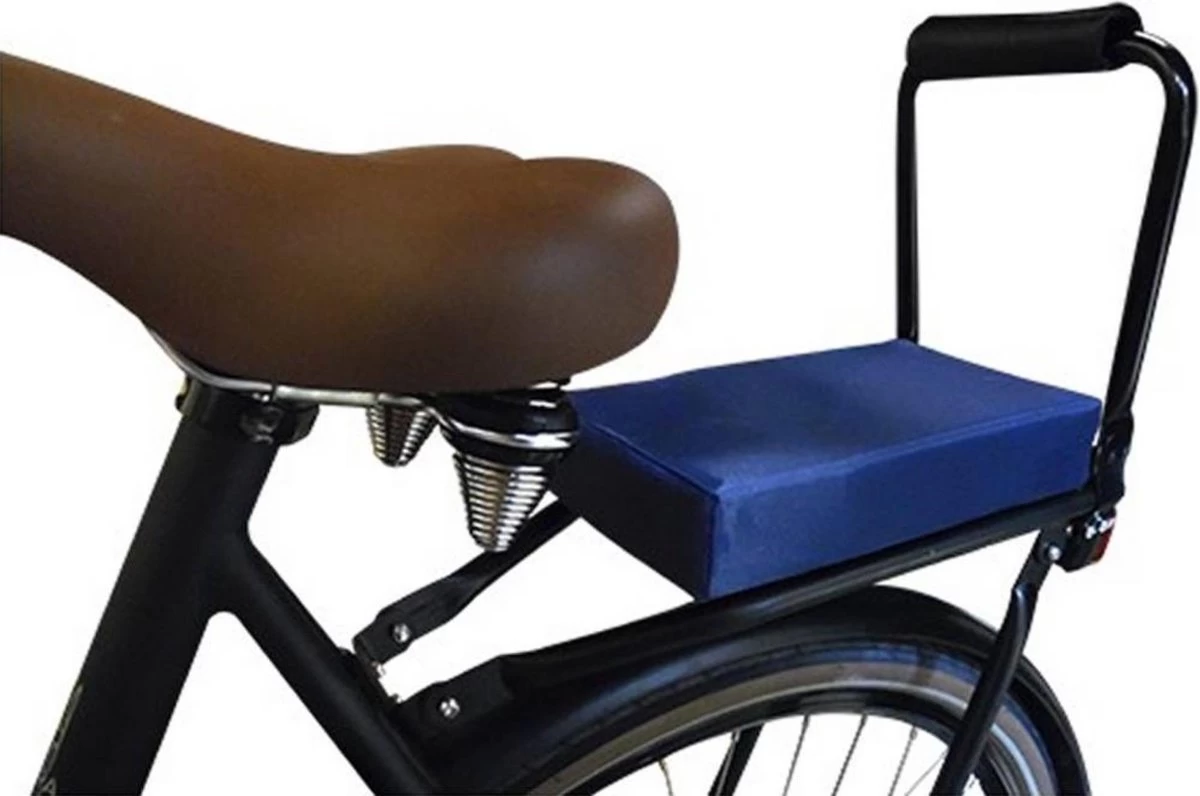 Benson Fiets Kinderrugsteun - Metaal - Inklapbaar - 13 X 28 Cm - Zwart 4 Benson Fiets Kinderrugsteun - Metaal - Inklapbaar - 13 X 28 Cm - Zwart - Afbeelding 4