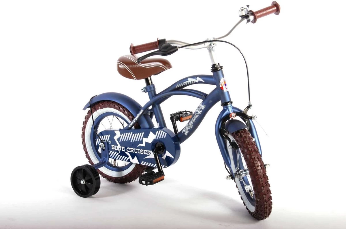 Volare Blue Cruiser Kinderfiets - Jongens - 12 Inch - Blauw - 95% Afgemonteerd 7 Volare Blue Cruiser Kinderfiets - Jongens - 12 Inch - Blauw - 95% Afgemonteerd - Afbeelding 7
