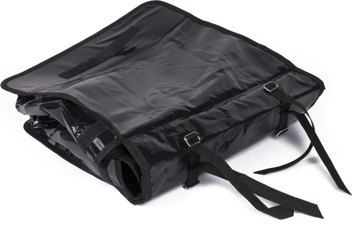 Lastpak Bisonyl - Dubbele Fietstas - 46 L - Zwart 3 Lastpak Bisonyl - Dubbele Fietstas - 46 L - Zwart - Afbeelding 3