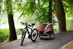 Fietskar Voor Kinderen - Met Buggyfunctie - En Schokbrekers - Rood -Fiets Serie Winkel 1200x801 22
