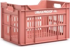 Urban Proof Recycled Fietskrat - 30 L - Warmroze