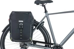 Basil Miles Dubbele Fietstas MIK - Zwart - 34 Liter -Fiets Serie Winkel 1200x805 1