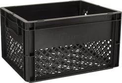 Fastrider Fietskrat Medium - Zwart - 22L