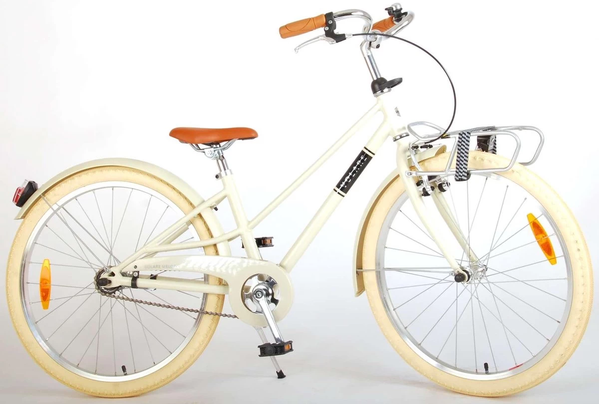 Volare Melody Kinderfiets - Meisjes - 24 Inch - Zand - Prime Collection 11 Volare Melody Kinderfiets - Meisjes - 24 Inch - Zand - Prime Collection - Afbeelding 11