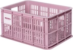 Basil Fietskrat S - Klein - 17.5 Liter - Roze -Fiets Serie Winkel 1200x819 1