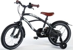 Volare Black Cruiser Kinderfiets - Jongens - 16 Inch - Zwart - 2 Handremmen 29 Volare Black Cruiser Kinderfiets - Jongens - 16 Inch - Zwart - 2 Handremmen -Fiets Serie Winkel 1200x820 6