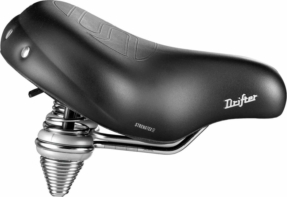 Selle Royal Drifter Strengtex Relaxed - Fietszadel - Zwart 6 Selle Royal Drifter Strengtex Relaxed - Fietszadel - Zwart - Afbeelding 6