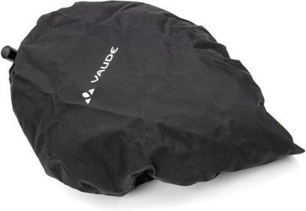 VAUDE Raincover For Saddles Fietszadelhoes - L - Black - Reflecterende Elementen 1 VAUDE Raincover For Saddles Fietszadelhoes - L - Black - Reflecterende Elementen