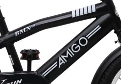 Amigo BMX Fun Jongensfiets - Kinderfiets 16 Inch - Matzwart -Fiets Serie Winkel 1200x830 11