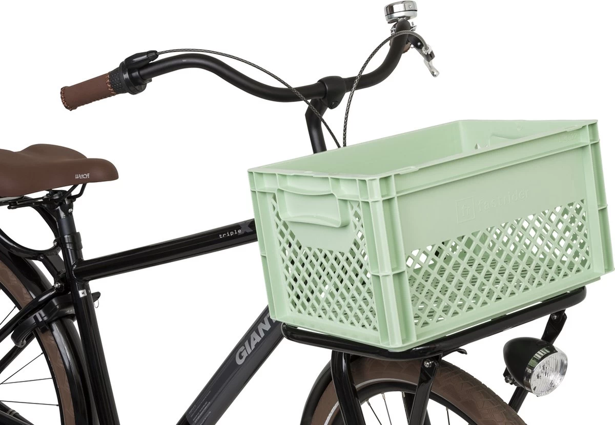 Fastrider Fietskrat Medium - Mint Groen - 22L 3 Fastrider Fietskrat Medium - Mint Groen - 22L - Afbeelding 3