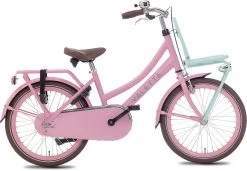 Valetta Cargo - Transportfiets - Meisjesfiets - 20 Inch - Mint Roze