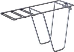 Steco Bagagedragerverlenger Tas-mee Staal Zilver