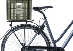 Basil Fietskrat L - Groot - 40 Liter - Groen -Fiets Serie Winkel 1200x840 3