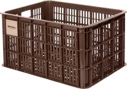 Basil Fietskrat L - Groot - 40 Liter - Bruin -Fiets Serie Winkel 1200x849 3