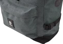 AGU Urban H2O Roll-Top Enkele Fietstas - Tas Met Afneembare Schouderriem - 3M Reflectie - Waterdicht - 14 Liter - Grijs -Fiets Serie Winkel 1200x850