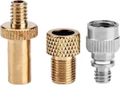 Set Van 3 Stuks Verloopnippel - Fietsventiel - Geschikt Voor Frans Ventiel En Autoventiel