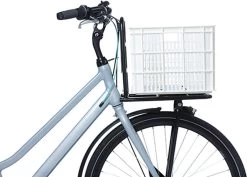 Basil Fietskrat L - Groot - 40 Liter - Wit -Fiets Serie Winkel 1200x861 1